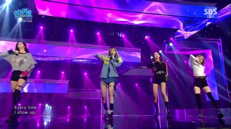 Black Pink Whistle Live Sbs Inkigayo Youtube