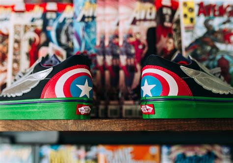 Marvel X Vans Avengers Collection Release Info