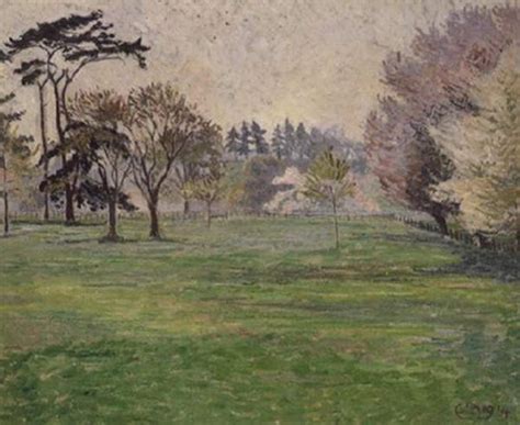 Blossom Sun And Mist Chipperfield By Lucien Pissarro