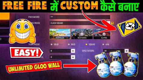 Custom Kaise Banaye Free Fire Custom Kaise Banate Hai How To