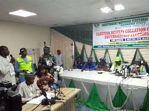 Adamawa Governorship Election Results Collation Postponed