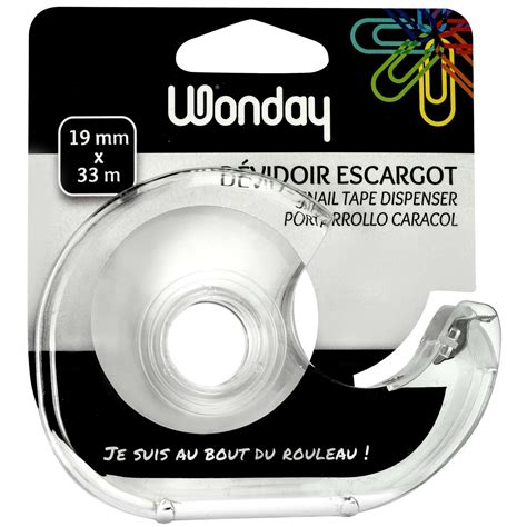 Dévidoir transparent A Workind Day de Wonday Le Géant des Beaux Arts