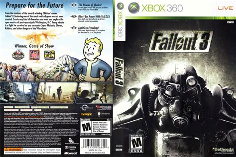 Games Covers Fallout 3 Xbox 360