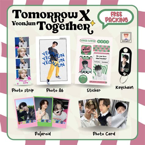 Mini Fankit Txt Freebies Concert Gift Box Kpop Hampers Kpop Fankit Box