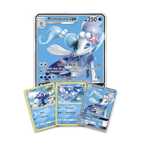 Pokémon TCG Primarina GX Premium Collection Pokémon Center Canada