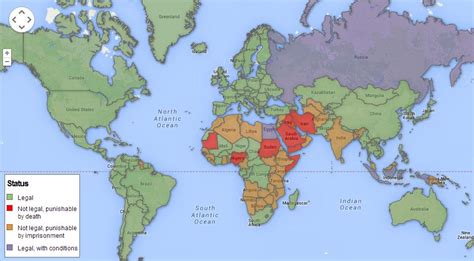 Countries Where It S Still Illegal To Be Gay Kqed