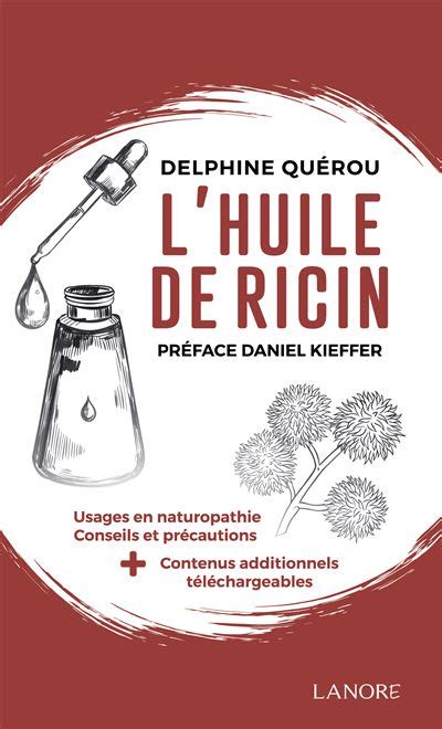 L Huile De Ricin Broch Delphine Qu Rou Achat Livre Fnac