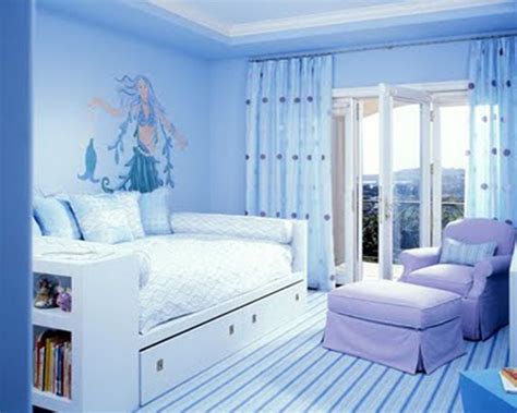 Awesome Blue Bedrooms For Girls