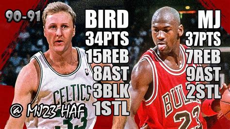 MICHAEL JORDAN VS LARRY BIRD Epic Battle Reaction YouTube