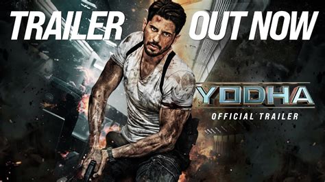 YODHA OFFICIAL TRAILER Sidharth Malhotra Raashii Khanna Disha