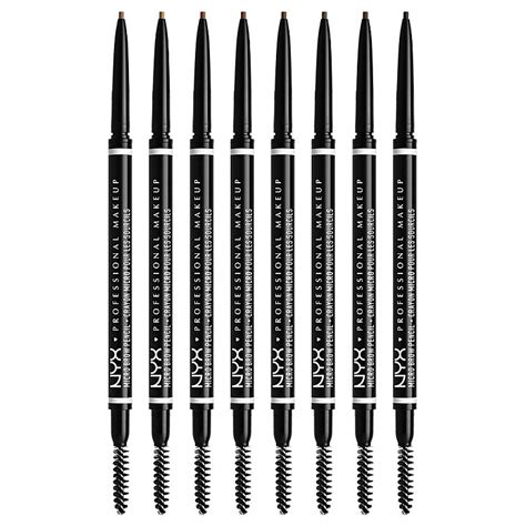 Nyx Professional Makeup Micro Brow Pencil Lápiz De Cejas Con Cepillo