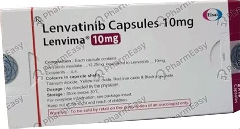 Lenvatinib 10mg Capsules At 38000 Box Pharmaceutical Capsules In