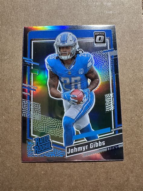 2023 Panini Donruss Silver Optic Halo JAHMYR GIBBS Rated Rookie 331 EBay