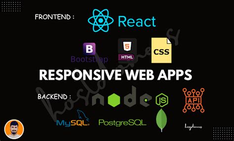 Be Your Frontend Web Developer Using Html Css Bootstrap React Js By