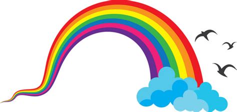 Rainbow icon Royalty Free Vector Image - VectorStock