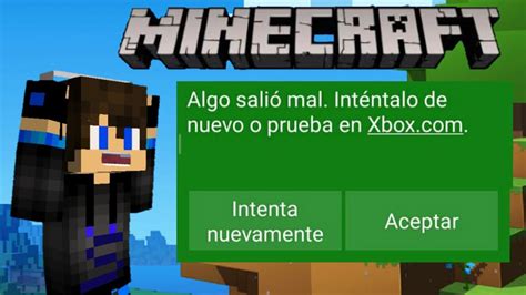 como solucionar el error al iniciar sesión en minecraft pe YouTube