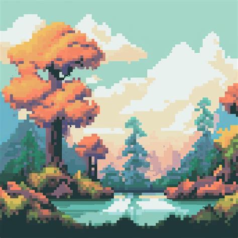 Premium Photo Pixel Art Brush With Vibrant Colors By Pixelplantmaster