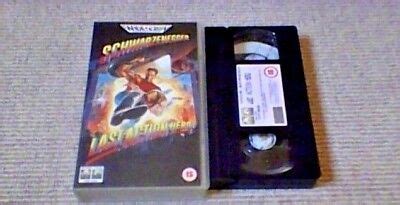 Last Action Hero Widescreen UK PAL VHS VIDEO 1994 Arnold Schwarzenegger