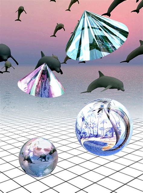 Seapunk Zen By Kevin Heckart Seapunk Vaporwave Art Post Digital Art