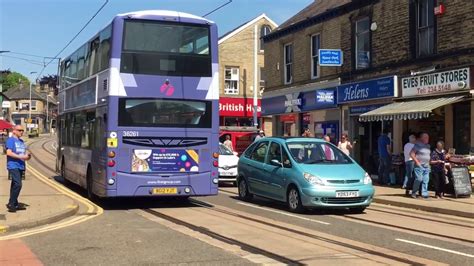 First Bus Sheffield X Leeds 36261 At Hillsborough On 52a To Wisewood