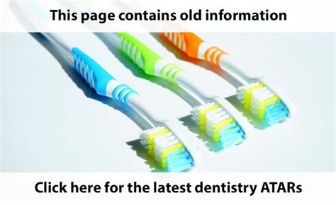 Atar For Dentistry Your Guide To The Atar For Every Dentistry Course