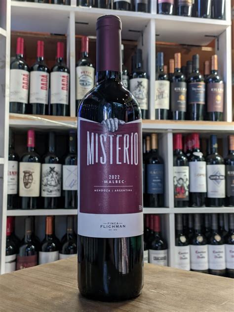 VINO TINTO MISTERIO MALBEC 750 ML Atención 24hs