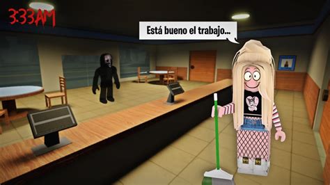 Laburando De Turno Noche En Roblox Terror Youtube