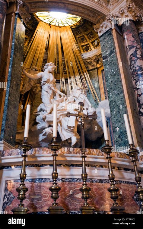 L Estasi Di Santa Teresa Del Bernini Santa Maria Della Vittoria Roma