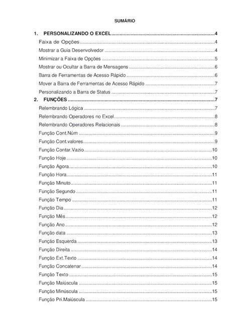 Pdf Personalizando O Excel Pdf Filepor Padr O A Guia