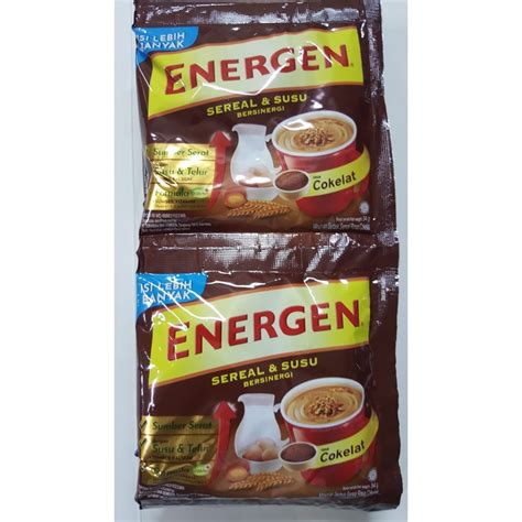 Jual Energen Kurma Coklat Vanila Jahe Kacang Hijau Renceng 10pcs Shopee Indonesia