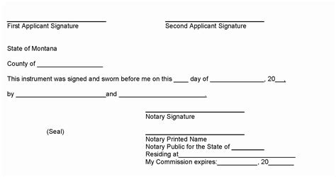 Notary Signature Example