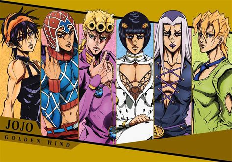 Jojos Bizarre Adventure Golden Wind Jojo No Kimyou Na Bouken Ougon