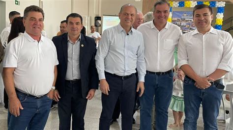 Presidente E Vice Da Edimar Santos E S Rgio Onofre Prestigiam