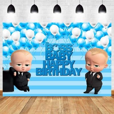 Boss Baby Birthday Background - 1001x819 Wallpaper - teahub.io