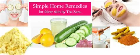 Simple Home Remedies For Fairer Glowing Skin The Zara Makeup Beauty Tips