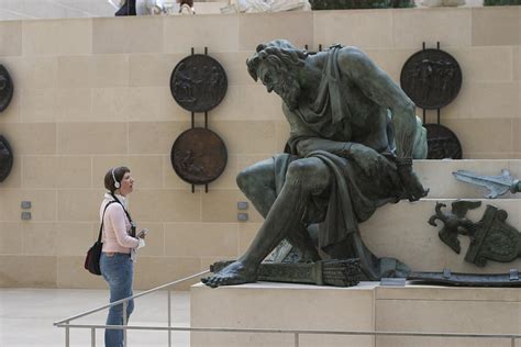 Zeus Confronts Woman Photograph by Carl Purcell