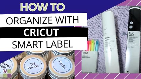 Cricut Smart Label Writable Vinyl How To Organize With Smart Label