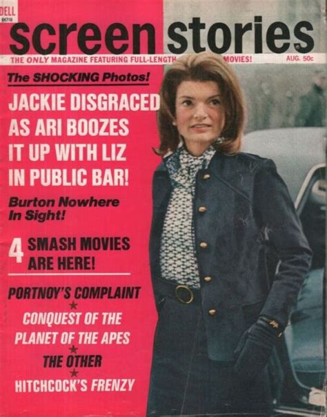 Screen Stories August 1972 Jackie Kennedy Onassis Elizabeth Taylor 070119ame Ebay