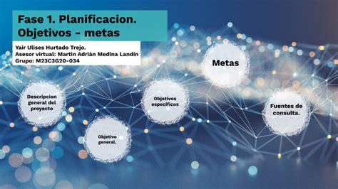 Fase 1 Planificacion Objetivos Metas By Yair Ulises HURTADO TREJO