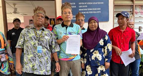 Masyarakat Orang Asli Serah Memorandum Bantah Ksas Harian Metro