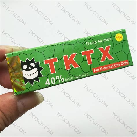 Original Light Green Tktx Numbing Cream Tattoo Cream Anesthesia Cream