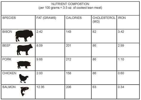 Buffalo Meat Nutrition Facts | Blog Dandk