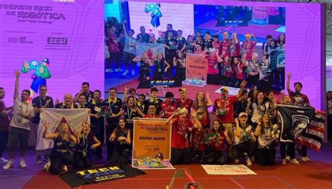 Alunos Do Sesi Barbacena Vencem Campeonato Nacional De Rob Tica E