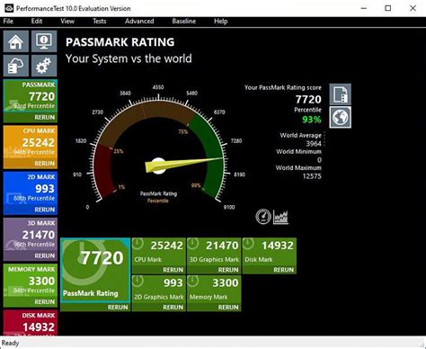 Passmark Performance Test Benchmark Page 137 Windows 10 Forums