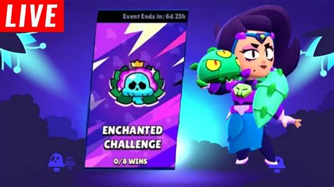 Live Brawl Stars A Sosit Noul Sezon Jucam La Noul Challenge Push