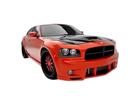 Charger Luxe Widebody Front Bumper Cover Unpainted 06 10 Charger Free Shipping