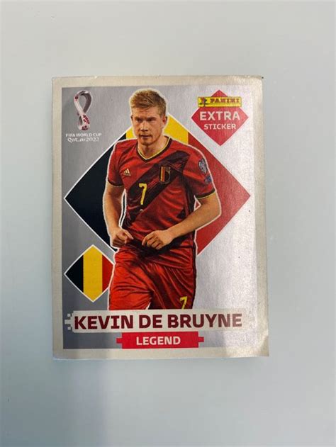 FIFA WM Extra Sticker 2022 Panini Silber Kevin De Bruyne Kaufen Auf