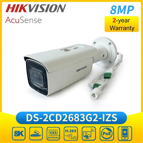 Ds Cd G Izs Hik Acusense Mp K Outdoor Bullet Cctv Camera