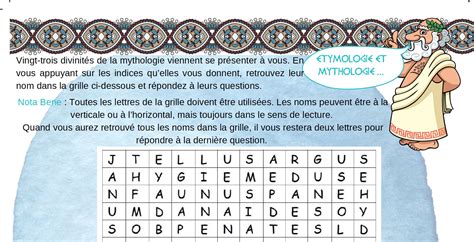 Etymologie Et Mythologie Association Ludendo