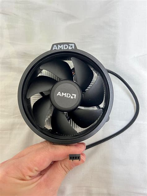 Amd Ryzen Wraith Stealth Socket Am4 4 Pin Connector Cpu Cooler With Aluminium Heatsink